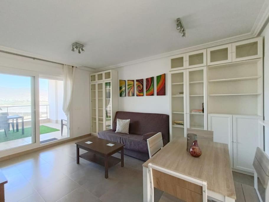 Mar Y Sal 11 Suites, Gran Terraza Con Vistas Al Mar, 2 Hab Y Piscina Roquetas de Mar Dış mekan fotoğraf