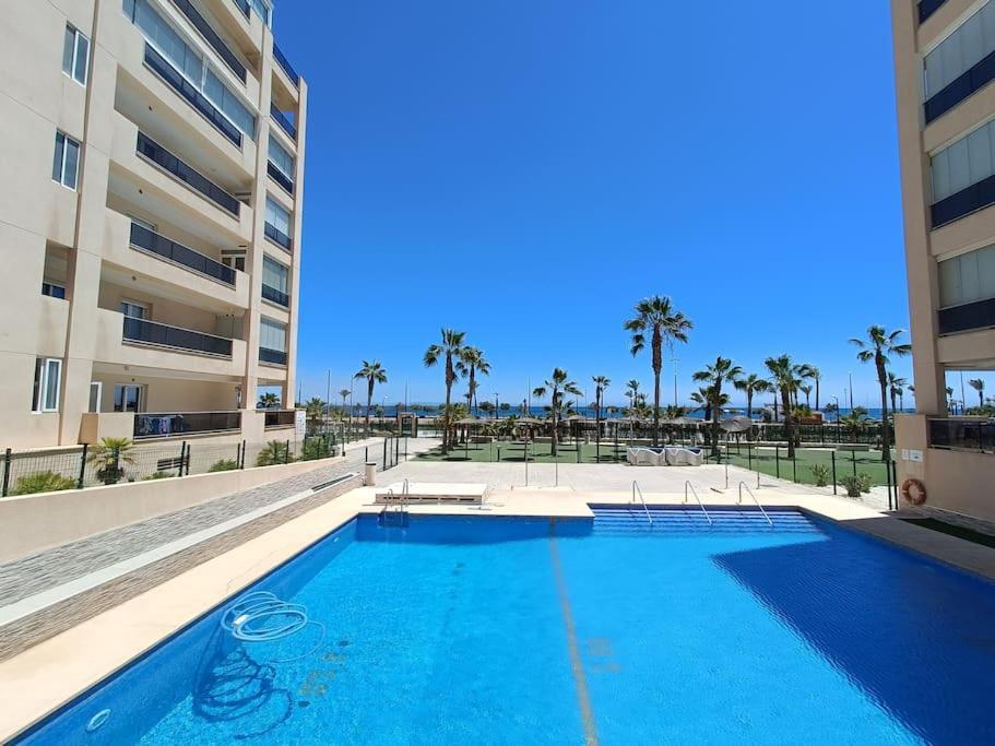 Mar Y Sal 11 Suites, Gran Terraza Con Vistas Al Mar, 2 Hab Y Piscina Roquetas de Mar Dış mekan fotoğraf
