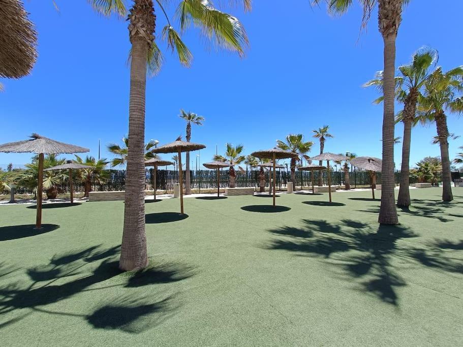 Mar Y Sal 11 Suites, Gran Terraza Con Vistas Al Mar, 2 Hab Y Piscina Roquetas de Mar Dış mekan fotoğraf
